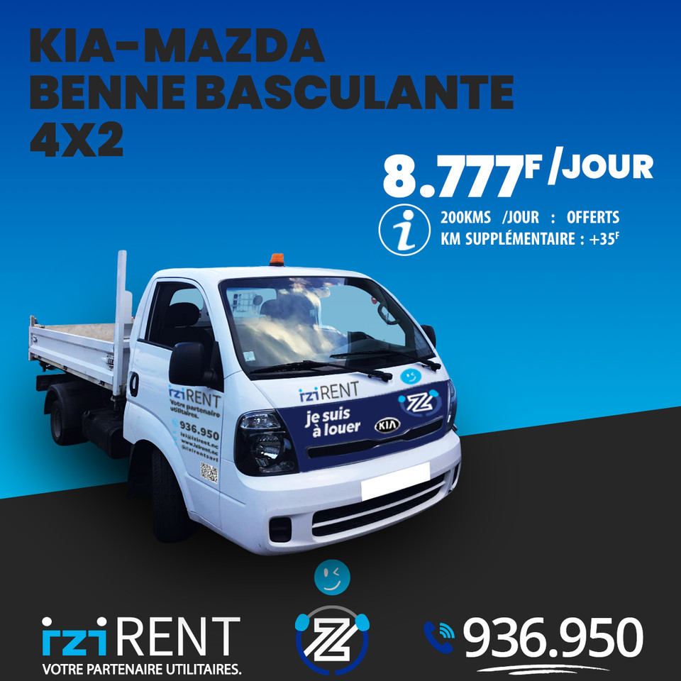 KIA-MAZDA Hybride Benne Basculante