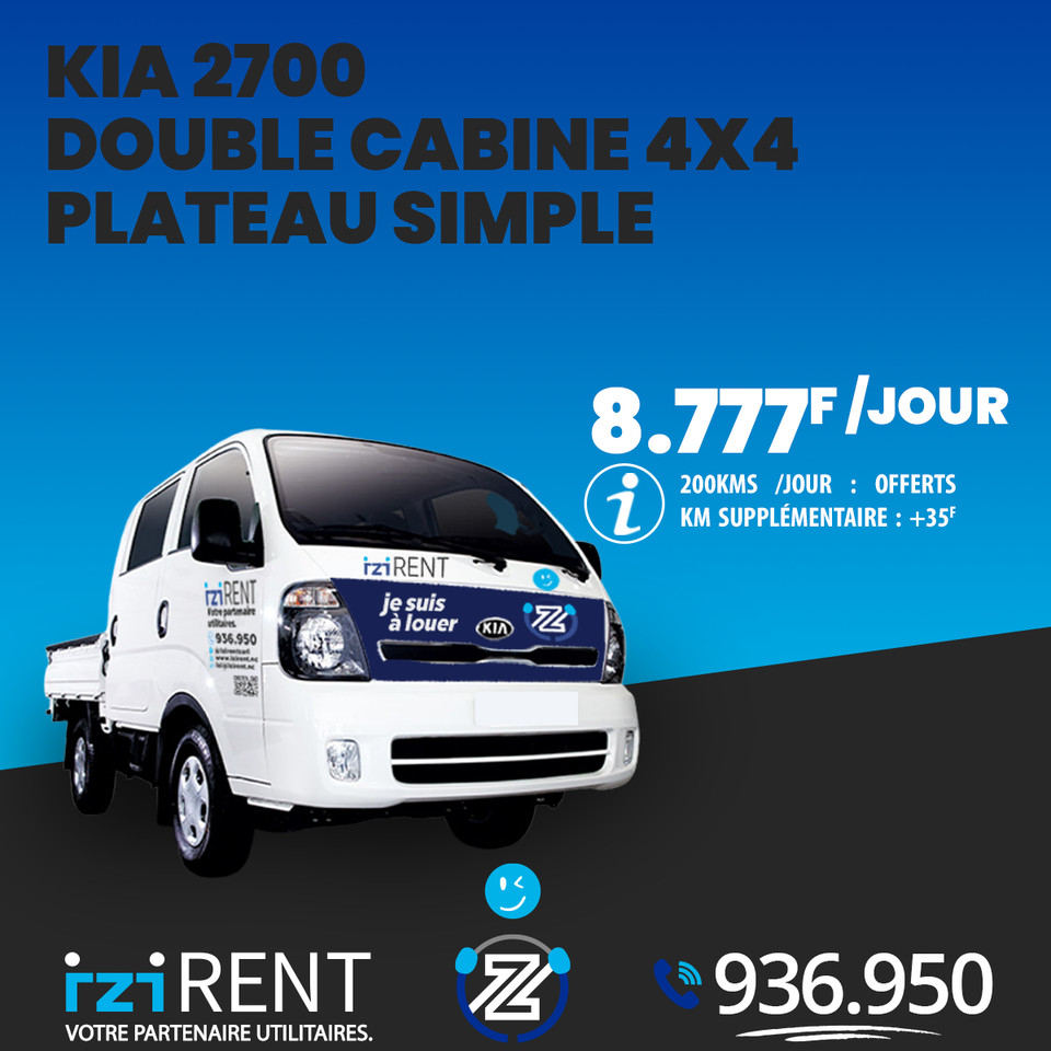 KIA 2700 Double Cabine Galerie